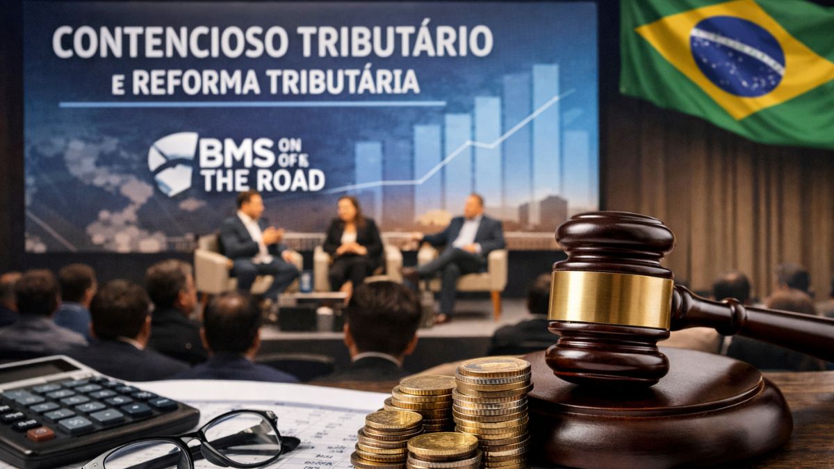 Imagem ilustrativa e gerada em IA para ilustrar uma matéria jornalística sobre Contencioso tributário.