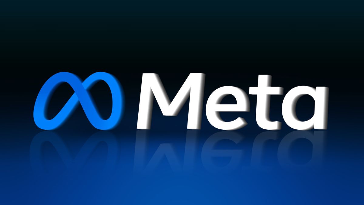 Imagem da logo da Meta para ilustrar uma matéria jornalística sobre a disputa de receitas em anúncios entre o Google e a Meta.