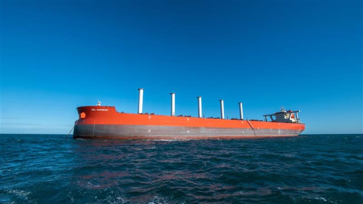 Imagem de um navio para ilustrar uma matéria jornalística do Navio de etanol da Vale.