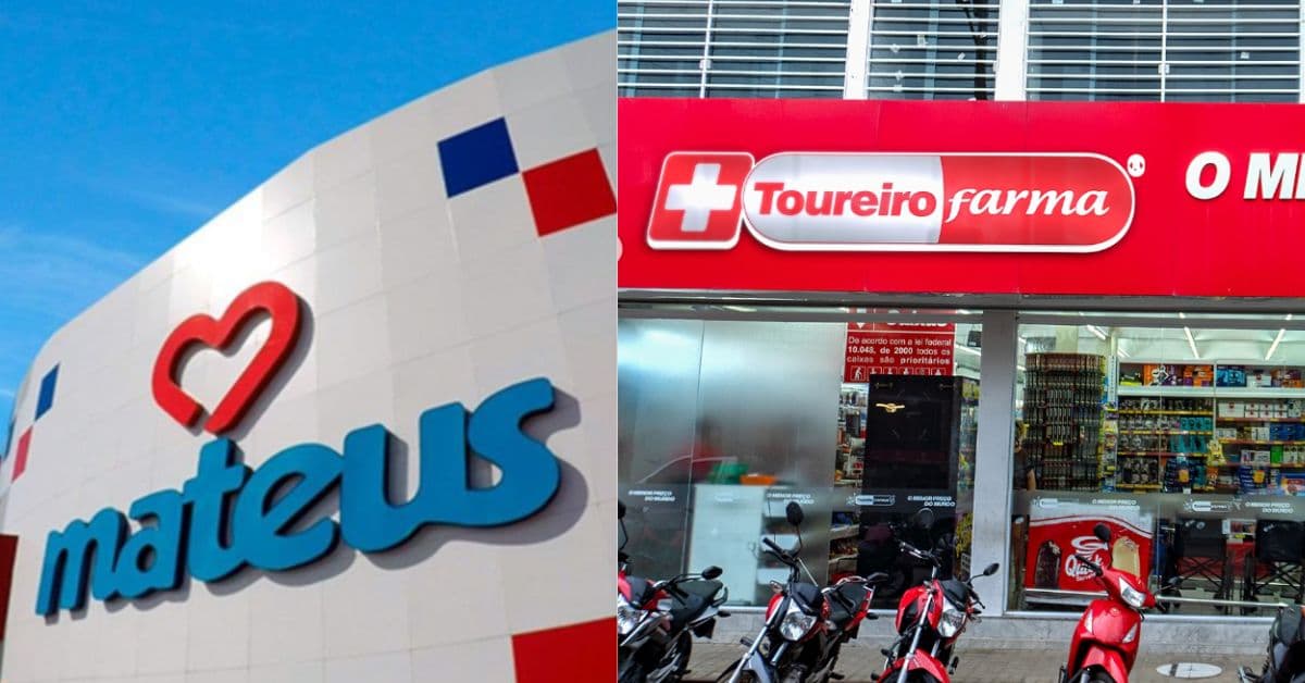 Grupo Mateus farmácia e Toureiro Farma em operação conjunta após aprovação do Cade