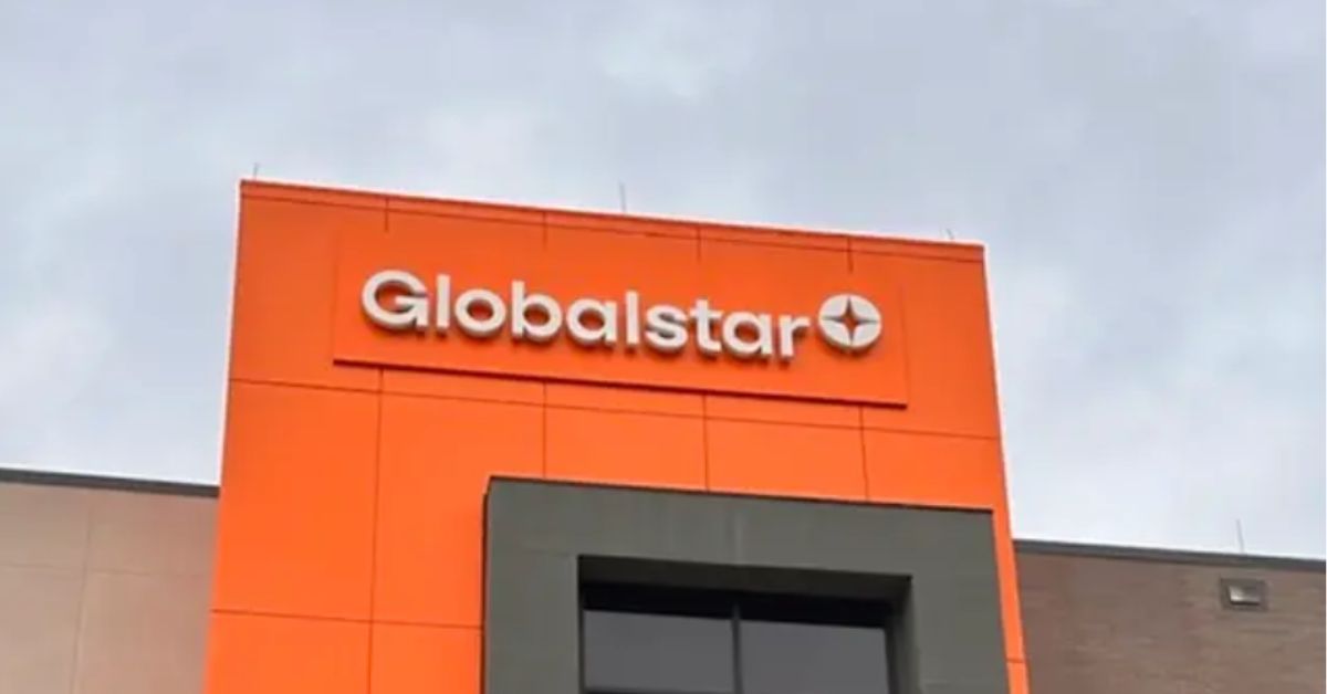 Fachada da Globalstar, empresa de satélites adquirida pela Amazon