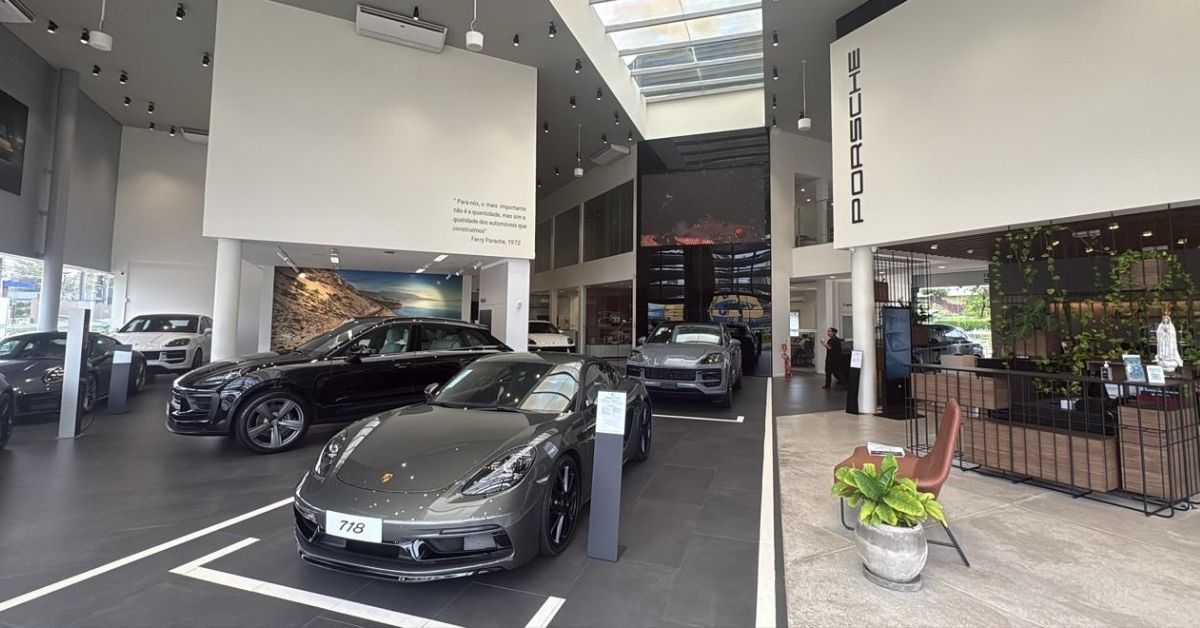 Porsche Center Fortaleza mercado premium Ceará