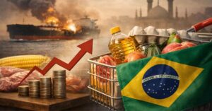 Como a guerra no Irã pode elevar os preços dos alimentos no Brasil em 2026