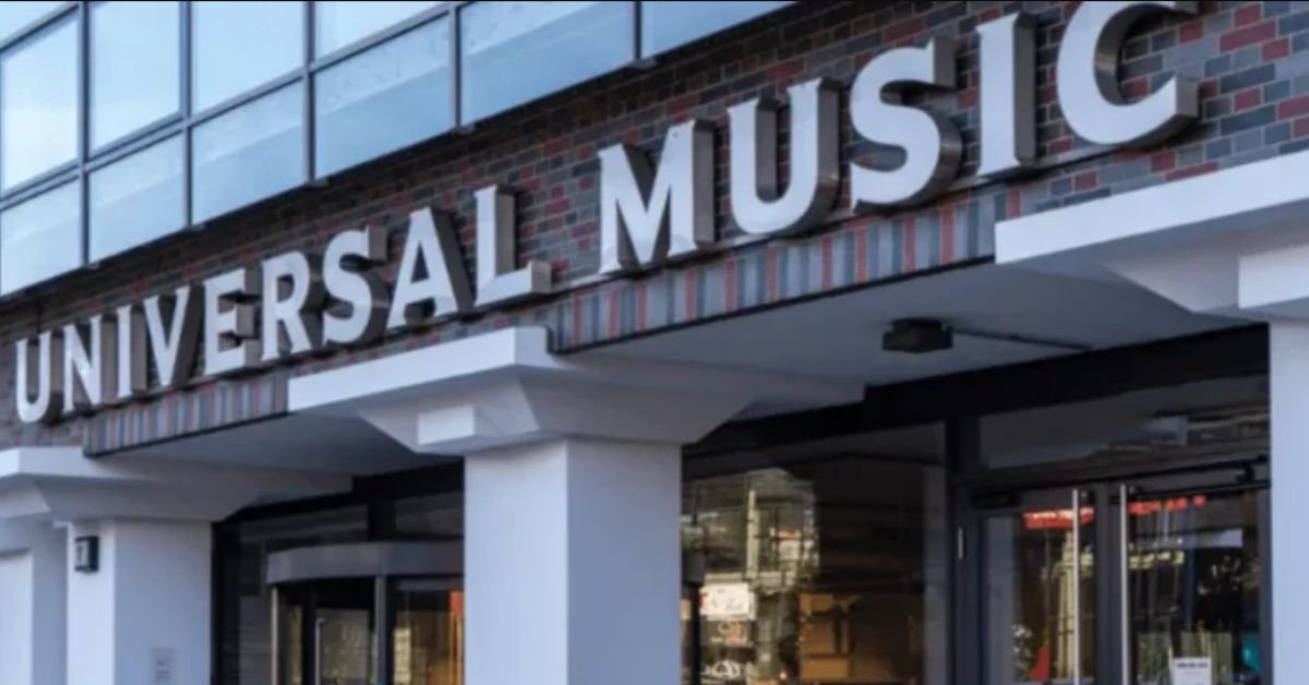 Fachada da Universal Music em meio à proposta de compra bilionária liderada por Bill Ackman