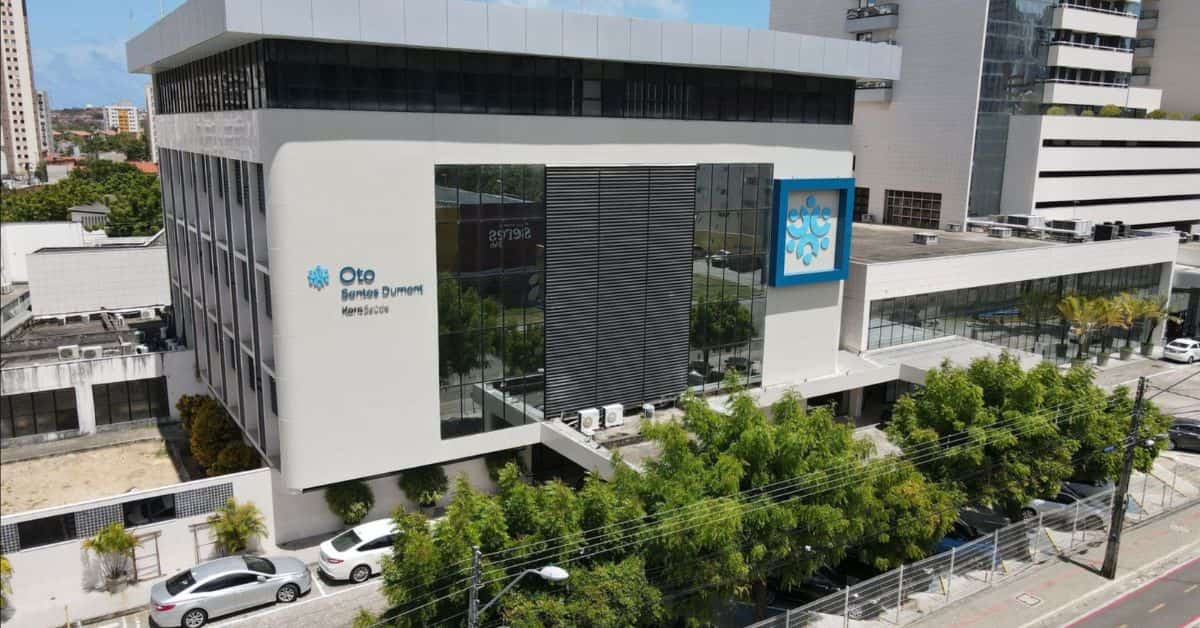 Hospital Oto Santos Dumont, unidade da Kora Saúde em Fortaleza, que entrou em pedido de recuperação extrajudicial