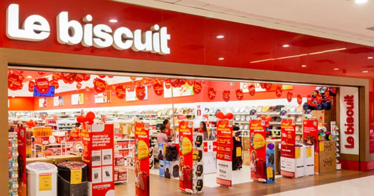 Loja da Le Biscuit, parte do grupo CVLB, que entra com pedido de recuperação judicial