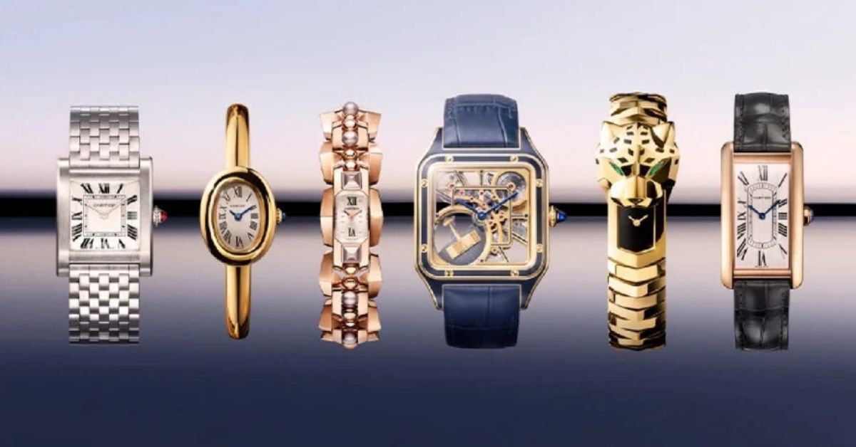 Relógios Cartier disparam com força da geração Z