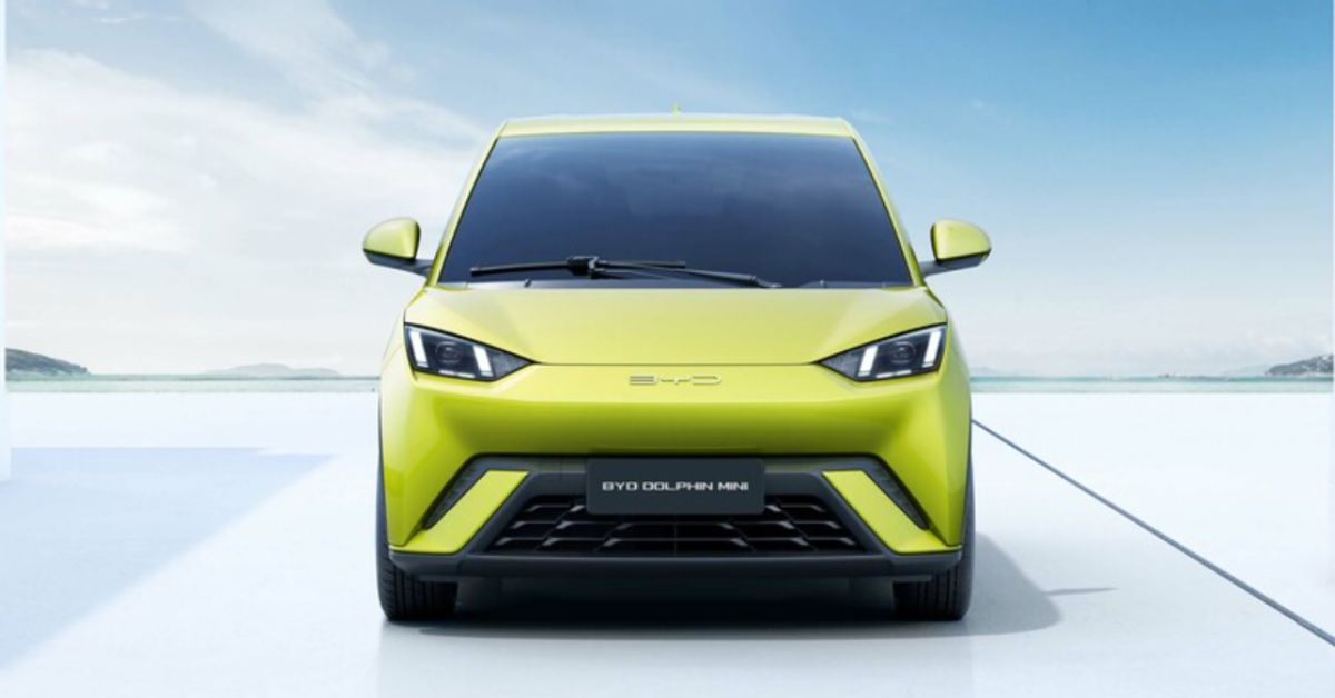 Imagem de um BYD para ilustrar uma matéria jornalística sobre o aumento de carros elétricos chineses no Canadá.
