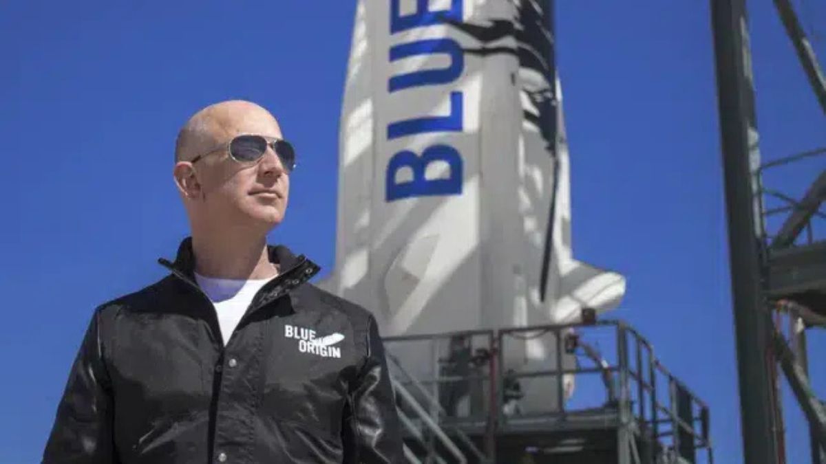 Imagem de Jeff Bezos para ilustrar uma matéria jornalística sobre Jeff Bezos e a opinião sobre Data centers no espaço.