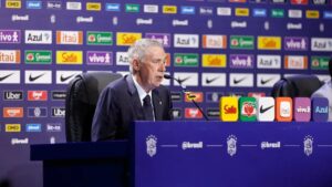 Convocação da Seleção Brasileira vale R$ 5,3 bilhões com Carlo Ancelotti
