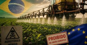 Exportações brasileiras para União Europeia entram em zona de risco após pressão sanitária sobre agro