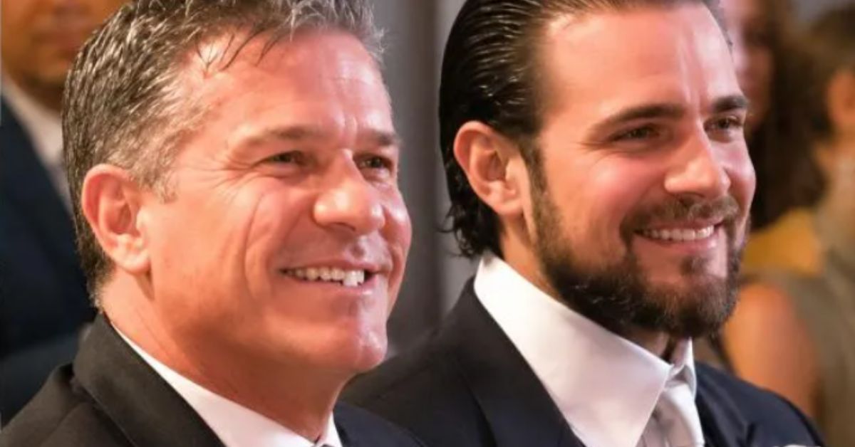 Henrique Vorcaro e Daniel Vorcaro durante evento social antes da operação da Polícia Federal.