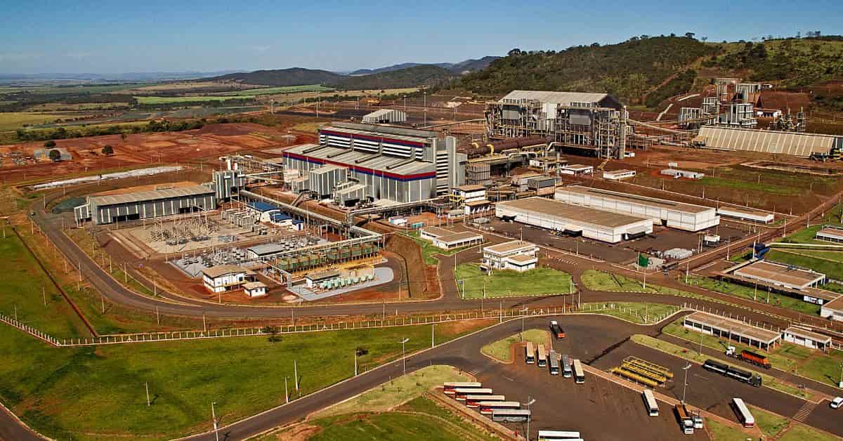 Complexo industrial de níquel da Anglo American em Goiás, ativo incluído na venda para a mineradora chinesa MMG