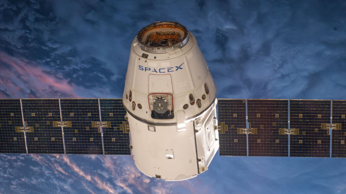 Imagem da SpaceX para ilustrar uma matéria jornalística sobre os Bilionários da SpaceX.