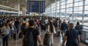 Movimento nos aeroportos no Corpus Christi mostra peso das viagens na economia