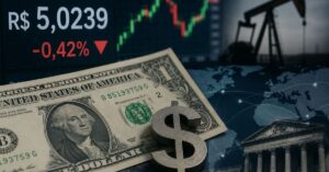 Cotação do dólar recua, mas disputa entre riscos no Brasil e cenário externo mantém mercado em alerta