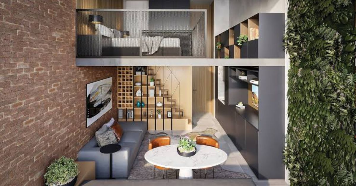 Apartamento compacto ilustra avanço de imóveis menores no mercado imobiliário brasileiro.