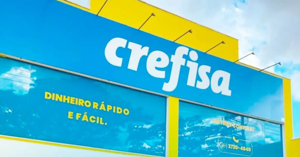 achada de uma unidade da Crefisa, uma das instituições citadas na investigação da Senacon sobre juros do crédito pessoal não consignado.