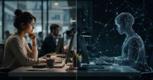 Medo da inteligência artificial no trabalho cai entre brasileiros, mas risco ao emprego permanece