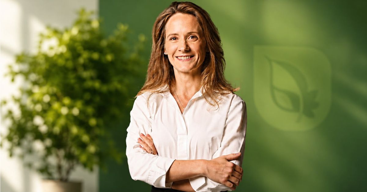 Carla Pontes, co-CEO do Grupo Marquise, durante divulgação de resultados ligados à estratégia de sustentabilidade, energia renovável e valorização de resíduos da companhia.