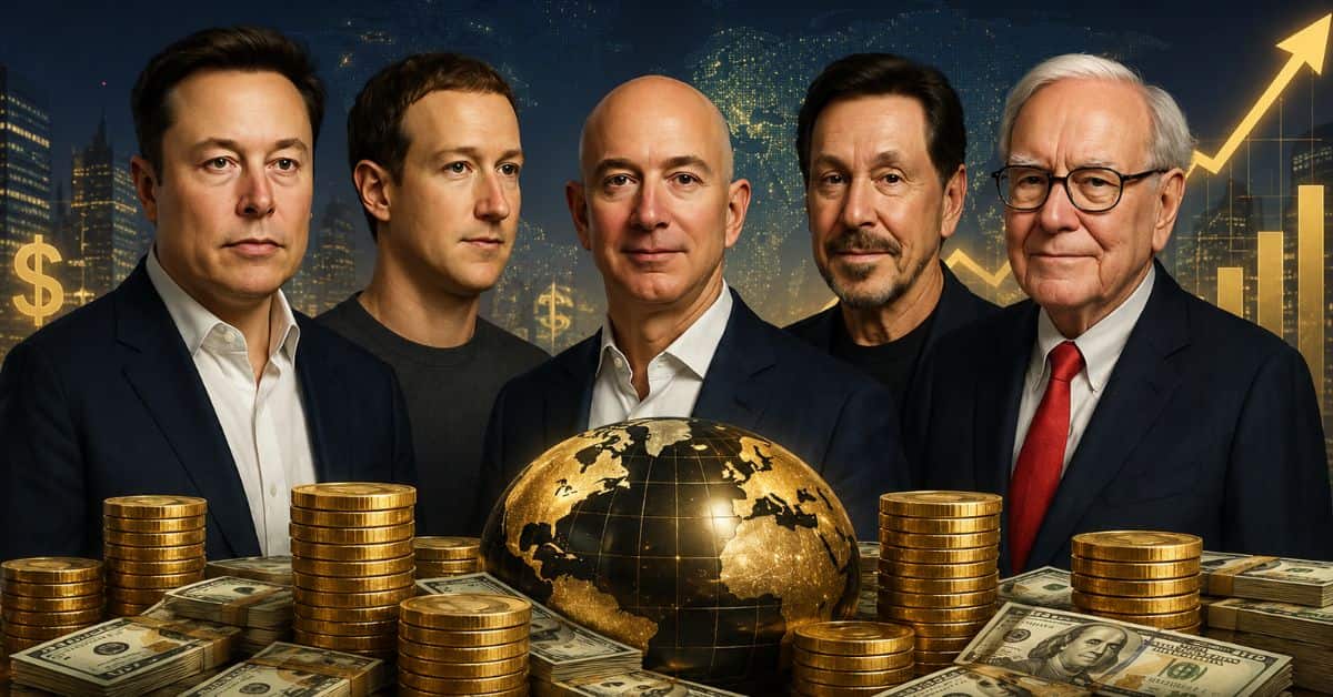 Patrimônio dos bilionários já equivale a quase um quinto do PIB mundial, segundo levantamento do economista Gabriel Zucman.