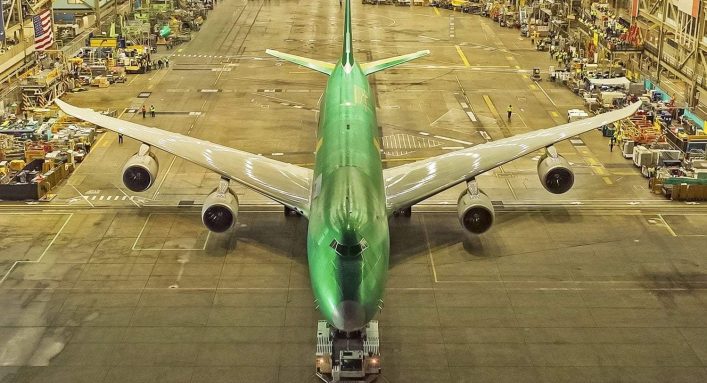 Término da fabricação do Boeing 747; fim da linha de produção do 747; última montagem do Boeing 747; conclusão da produção do 747.