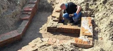 Bunkers da Segunda Guerra Mundial achados na Bélgica. (Imagem: Sam De Decker en Kris Vandevorst/Municipality of Knokke-Heist Agentschap Onroerend Erfgoed)