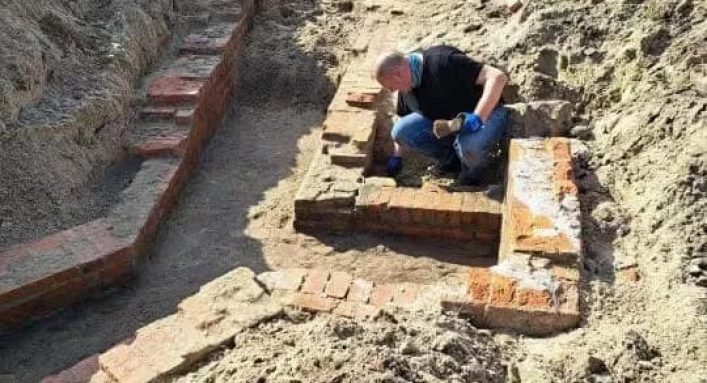 Bunkers da Segunda Guerra Mundial achados na Bélgica. (Imagem: Sam De Decker en Kris Vandevorst/Municipality of Knokke-Heist Agentschap Onroerend Erfgoed)