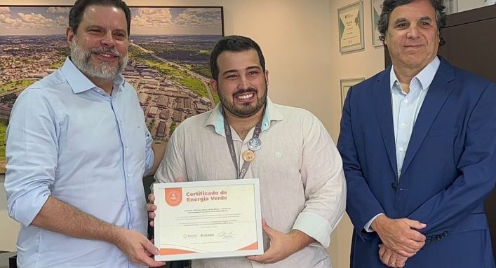 Certificado de energia renovável CEASA Pernambuco.