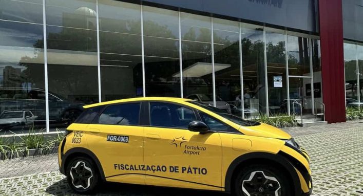 Fraport Brasil compra carros eletricos da BYD Carmais