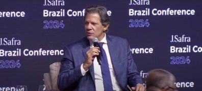 Haddad explica como bloqueará apostas com cartão de crédito durante participação na J.Safra Conference em São Paulo