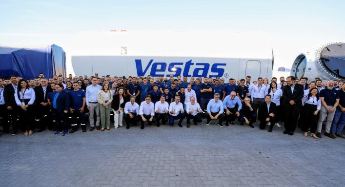 Investimento da Vestas no Ceará foca em energia eólica. (Foto: Divulgação/Governo do Estado do Ceará)