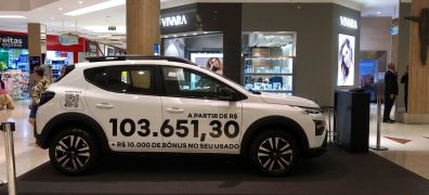 SUV Renault Kardian em exibição no Riomar Kennedy em Fortaleza