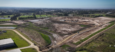 Terreno em Canelones, Uruguai, que irá abrigar novo data center do Google. (Foto: Divulgação)