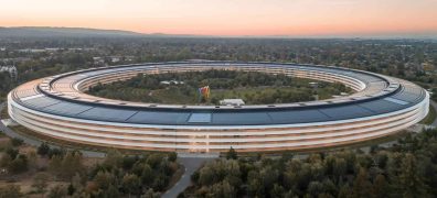 Apple em Cupertino, na região do Vale do Silício